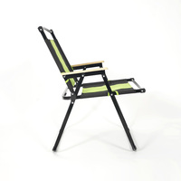 Outdoor Metallrohr Klapp Oxford Stoff Modernes Design Quadratische Form Tragbarer Picknicks tuhl Kermit Stuhl