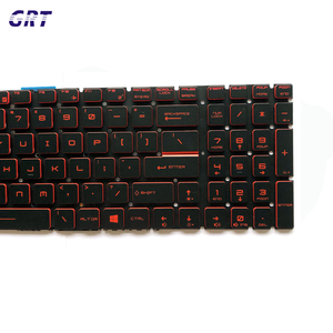 Sunrex Laptop <b>Keyboard</b> for MSI GL63 8RC GL63 8RD GL73 8RC GL73 8RD US Red Backlit - Product Image 6