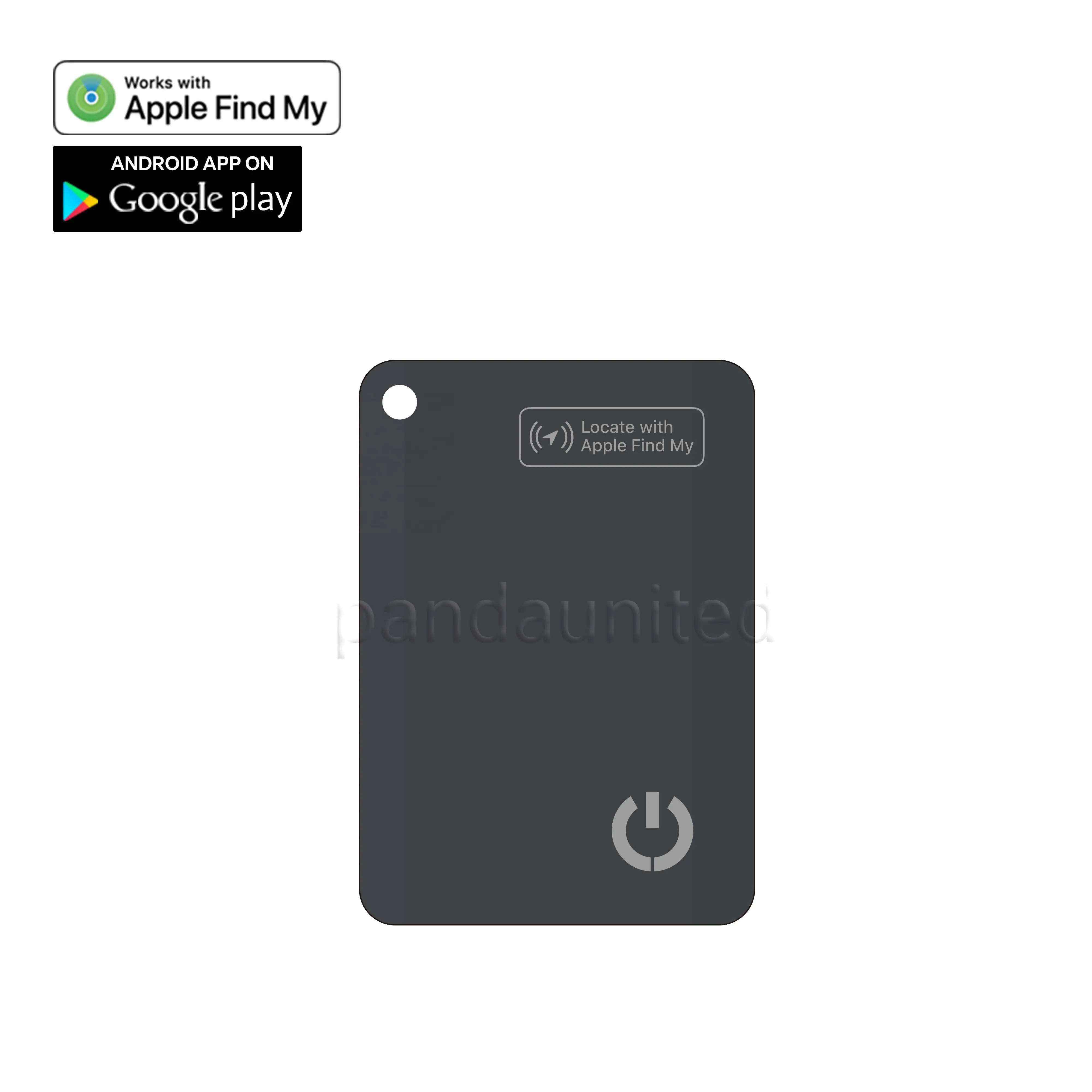 Smart Tracker with Mfi Certified Card tag Finder for Anti-lost items Global Positioning OEM ODM Customized logo