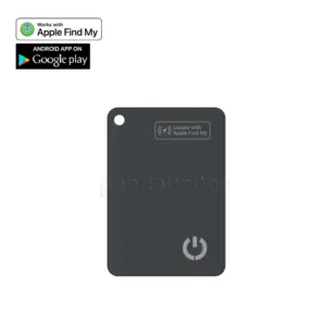 Smart Tracker dengan kartu bersertifikat Mfi tag Finder untuk item anti-hilang pemosisian Global OEM ODM logo disesuaikan