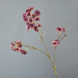 Fleur artificielle de haute qualité, longue branche, fleur sauvage, primevère du soir, <span class=keywords><strong>trompette</strong></span> persane, pour la décoration de la maison, <span class=keywords><strong>fausse</strong></span> fleur - Product Image 3