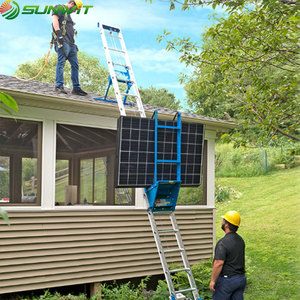 Thang máy cho vận chuyển tấm pin mặt trời Nhà cung cấp lợp PV mô-đun nâng máy người đàn ông nâng bậc thang nền tảng - Product Image 4