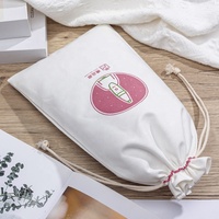 Sacs à cordon en toile de coton biologique personnalisés, réutilisables, écologiques, recyclables, emballage alimentaire pour pain, lait, logo personnalisé