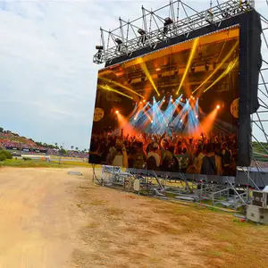 Portable Led Screen P3.91 Led Display Waterproof Led Commercial Advertising Screen