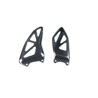 AISKA Carbono 100% Real 3K Fibra de Carbono Seca Protector de Talón para Motocicleta Suzuki GSX-R 1000 GSXR1000 2017-2026
