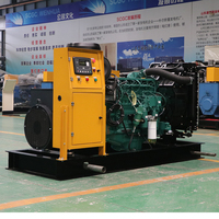 Générateur diesel Volvo 120 kW-500 kW 600 kVA, refroidissement par eau, châssis ouvert, triphasé 50 Hz, ATS, alternateur 100 % cuivre