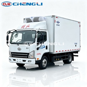 Camión Refrigerado FAW de China, 4X2, 7-8 Toneladas, con Unidad Refrigeradora Thermo King para Transporte de Alimentos - Product Image 2