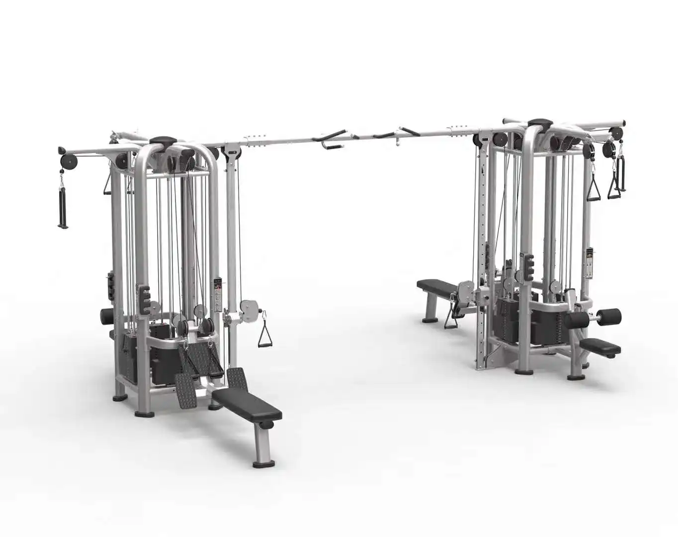 Huiti fitness Multifonction machine de gymnastique équipement De Musculation entraîneur Fonctionnel câble Crossover 8-multi-station