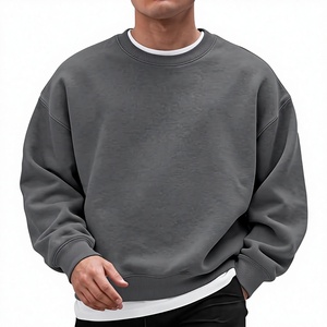 Sudadera Oversize para Hombre, Personalizada OEM, de Alta Calidad, 380 GSM, 100% Algodón Tejido, de Secado Rápido, con Hombros Caídos - Product Image 4
