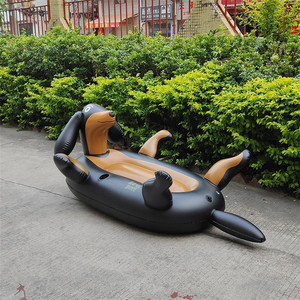 Galleggiante Gonfiabile Personalizzato a Tema Bassotto - Il Tuo Divertente Compagno per <span class=keywords><strong>Piscina</strong></span>, Relax, Gioco e Foto - Product Image 5