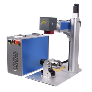 JPT 100W <b>Mini</b> Fiber Laser Marking Machine New <b>Condition</b> <b>Air</b>-Cooled Supports DXF PLT BMP AI DST for Laser Engraving Ornaments - Product Image 4