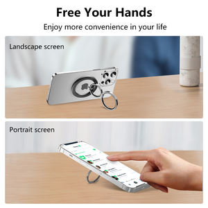 Supporto ad anello magnetico per impugnatura da dito porta metallo nuovo arrivo telefono universale - Product Image 4