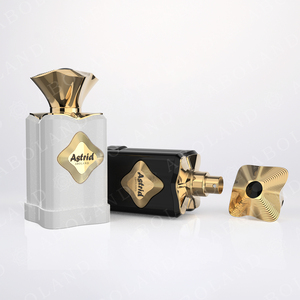 ขวดน้ำหอมดีไซน์ใหม่หรูหราไฮเอนด์คลาสสิกขนาด 100 มล. ขวดแก้วฝาพิเศษแบบเปล่า บรรจุภัณฑ์น้ำหอมคุณภาพสูงแบบกำหนดเองได้ - Product Image 3