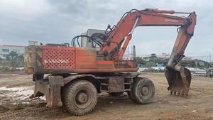 Excavadora usada EX160wd Hitachi Excavadora de ruedas - Product Image 4