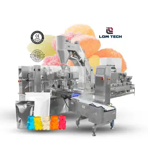 LOM High Speed Automatic Pet treats Garden seed packets Counting Filling Packaging Machine