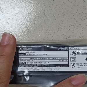 มิตซูบิชิ อิเล็คทริค ยูนิตเอาต์พุต AJ65SBTB2N-16R 16 ช่องสัญญาณดิจิตอล CC-Link โมดูลอุตสาหกรรม ผลิตในประเทศญี่ปุ่น - Product Image 1