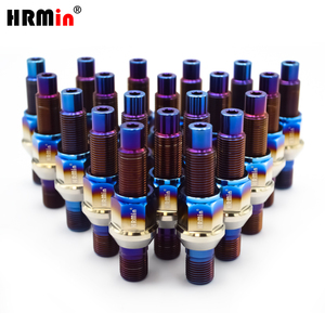 HRMin Gr5 Titanium M14 * 1.25*78mm <span class=keywords><strong>Goujon</strong></span> de <span class=keywords><strong>roue</strong></span> et 27mm Écrous de <span class=keywords><strong>roue</strong></span> et accessoires <span class=keywords><strong>pour</strong></span> voiture de course BMW - Product Image 2