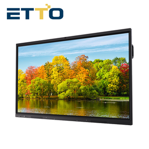 ETTO Android 14.0 4 32/8 128GB Digitales Whiteboard LCD Smart Board Interaktives <span class=keywords><strong>Tablet</strong></span> 55 65 Zoll Interaktive Tafeln für die Schule