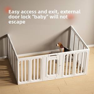 Clôture pour chien moderne et écologique en plastique HDPE, cage pour animaux <span class=keywords><strong>de</strong></span> compagnie, clôture pour chiens <span class=keywords><strong>de</strong></span> petite et moyenne taille, enclos intérieur pour chat, niche pour <span class=keywords><strong>chiot</strong></span> - Product Image 2