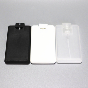 custom made pocket spray bottle credit card perfume bottle 10ml 15ml 20ml empty plastic spray bottle credit card 50ml