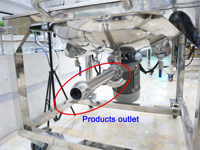 Homogénéisateur mélangeur émulsifiant à double enveloppe pour liquides, shampoings et aliments, machine à cisaillement haute émulsification, capacité 100L, SUS316L/SUS304