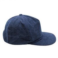 Casquette de sport en toile à 5 panneaux en jean à carreaux avec logo personnalisé, visière plate, pour l'extérieur, vente en gros, avec cordon et fermeture snapback simple rangée, fabricant