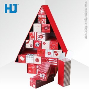 Personnalisé Imprimé Carton Cadeau Emballage Cosmétique Boîte de Calendrier De L'<span class=keywords><strong>avent</strong></span> - Product Image 3