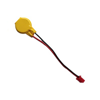 CR2430 CR2450 CR2477 CR3032 Pile bouton au lithium 3V pièce de monnaie Li-MnO2 Akku avec connecteur de fils