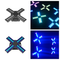 Nouveau modèle de projecteur à tête mobile 120W Beam Wash RGBW4in1, effets de lumière de fond stroboscopiques, DMX512, son automatique pour DJ professionnel, scène