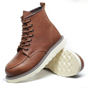 Vente en gros <span class=keywords><strong>de</strong></span> chaussures <span class=keywords><strong>de</strong></span> <span class=keywords><strong>sécurité</strong></span> en cuir <span class=keywords><strong>de</strong></span> marque <span class=keywords><strong>de</strong></span> haute qualité antistatique pour le sport bottes <span class=keywords><strong>de</strong></span> <span class=keywords><strong>sécurité</strong></span> pour hommes travail personnalisé - Product Image 4