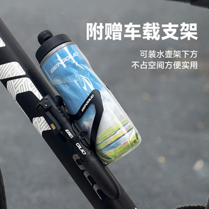 Yueli Mini Bicycle Pump 100PSI High Pressure With <b>Stand</b> For <b>Cycling</b> Mountain Bike - Product Image 4