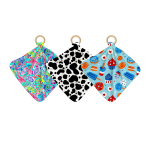 Coperta per Neonati in Seta e Bambù con Motivi Animali, Personalizzabile, 400TC, per Tutte le Stagioni, con Cuscinetto Staccabile - Product Image 1
