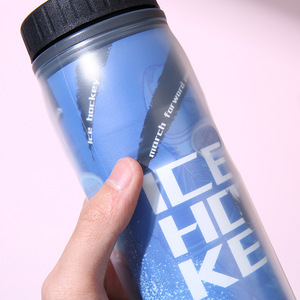 Bouteille d'eau étanche avec paille Squirt Bottle Hockey Lacrosse Kettle Bike Water Bottle - Product Image 5