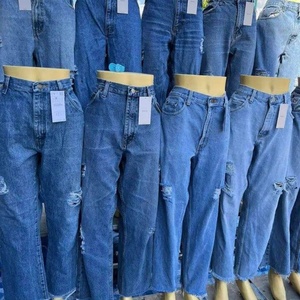 Pantalones Vaqueros de Marca para Hombre y Niño, Excedentes de Inventario a Precio Super Bajo, Jeans Ajustados y Rectos - Product Image 4