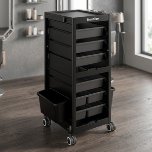 Modern Plastic Hair Salon Locker & <b>Tool</b> Storage <b>Cart</b> Lisboa Style Perm Dyeing Salon <b>Tool</b> <b>Cart</b> - Product Image 6