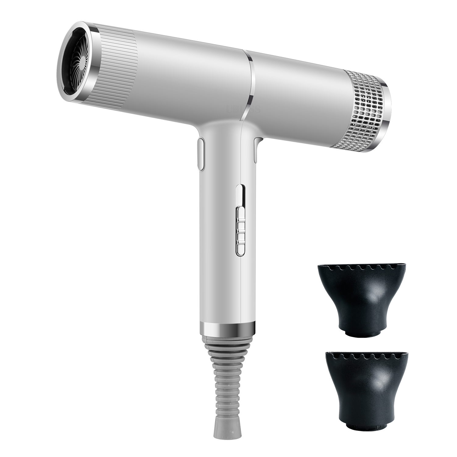 Amazon.com: Secador de pelo iónico profesional con difusor para cabello  rizado, secado rápido, secador de pelo con peine, motor AC de bajo ruido, secador  de pelo con difusor y peine y concentrador :