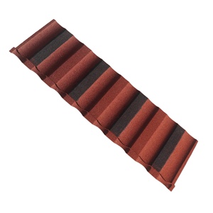 Tuiles de toiture en acier revêtu de pierre Temples résistants à la chaleur Asphalte Terre cuite Céramique <span class=keywords><strong>Bambou</strong></span> Argile Résine synthétique Fibre de verre PVC - Product Image 2