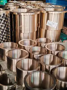 Pièces de rechange pour machines lourdes douille en laiton roulement en cuivre bague en bronze usine