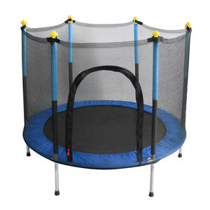 Vente en gros de <span class=keywords><strong>trampoline</strong></span> pour enfants d'intérieur avec filet de protection, <span class=keywords><strong>trampoline</strong></span> anti-chute pour enfants avec filet de sécurité - Product Image 2