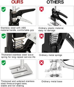 Alat pengatur tinggi ubin keramik Multifungsi, pengangkat furnitur 15.5 inci lengan <span class=keywords><strong>Jack</strong></span> hemat tenaga kerja - Product Image 4