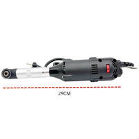 Machine de nettoyage de joint coulissant mini professionnelle industrielle DIY à moteur sans balais et batterie au lithium, avec angle électrique à 90 degrés
