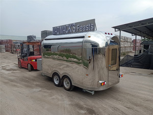 Xe tải di động nhà bếp thức ăn nhanh Trailer thực phẩm xe tải thép không gỉ tùy chỉnh thực phẩm xe tải để bán tại Trung Quốc - Product Image 5