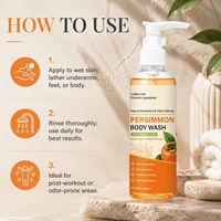 Gel de Ducha Corporal de Extracto de Plátano de Alta Calidad, Elimina Olores, Desodorante, Nutre y Suaviza la Piel Delicada del Cuerpo