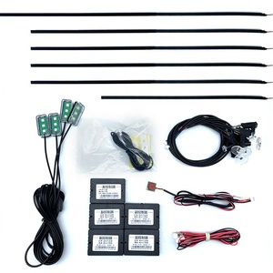 Kit d'éclairage d'ambiance intérieur pour voiture ADT 18 en 1, éclairage LED RVB multicolore, contrôle par application, lampe d'ambiance symphonique - Product Image 4
