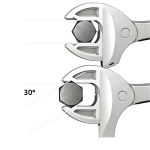 Clé à cliquet réglable multifonction à grande ouverture pour pinces à crabe, fournisseur d'usine - Product Image 3