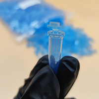 Tubes de microcentrifugation IKEME 0,5 ml 1,5 ml, tubes de laboratoire transparents à fond conique imprimés pour tests chimiques