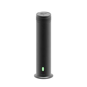 Diffuseur d'arômes de luxe silencieux pour hôtel, rechargeable par USB, contrôlé par application, cylindrique, argenté et noir, sans eau, grand modèle tour - Product Image 2
