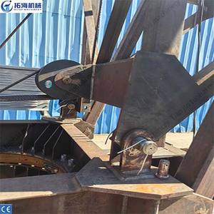 رافعة برجية بتحكم عن بعد مصممة بشكل مسطح من الأعلى ومصممة خصيصًا HT2510 ، سعة حمل الطن من نوع التسلق الداخلي - Product Image 6