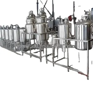 Fabrika fiyat süt işleme makinası süt üretim makinesi pastörize süt dolum makinesi