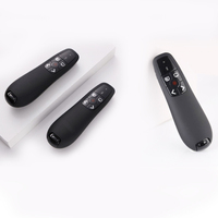 Présentateur sans fil 2,4 G R400 USB et USB-C avec batterie rechargeable, pointeur laser rouge, portée de contrôle de 25 m, fonction page haut/bas